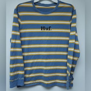 Y2K Huf Long-Sleeve Striped T-Shirt